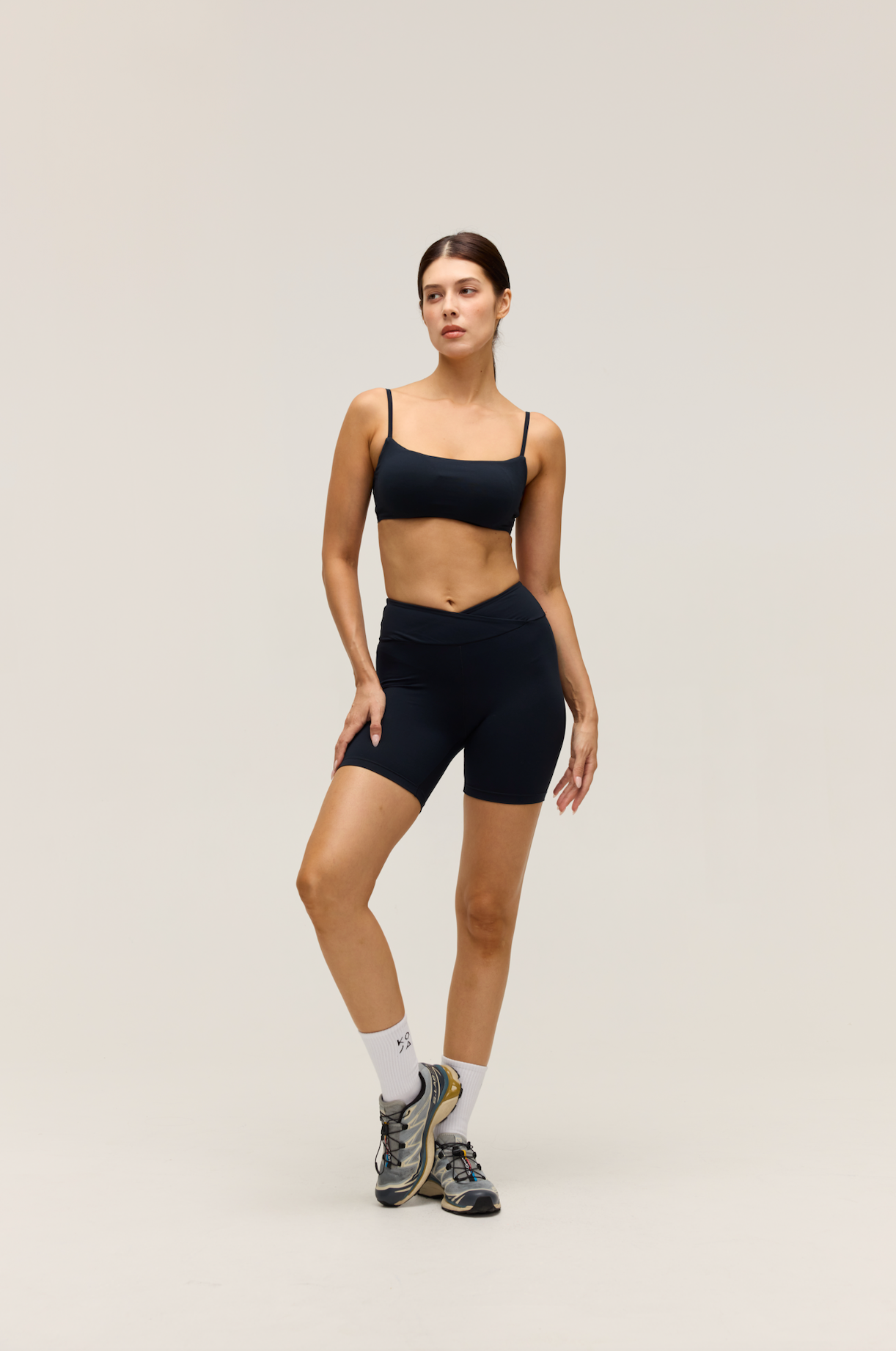 ESSENTIAL CROP|DARK NAVY