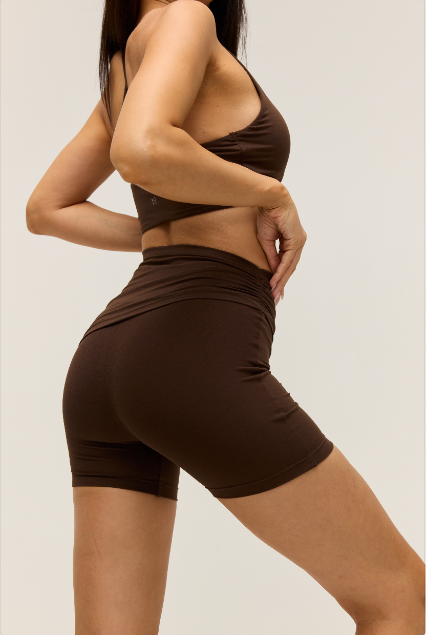 SCULPT SHORTS 4'' | CHOCO