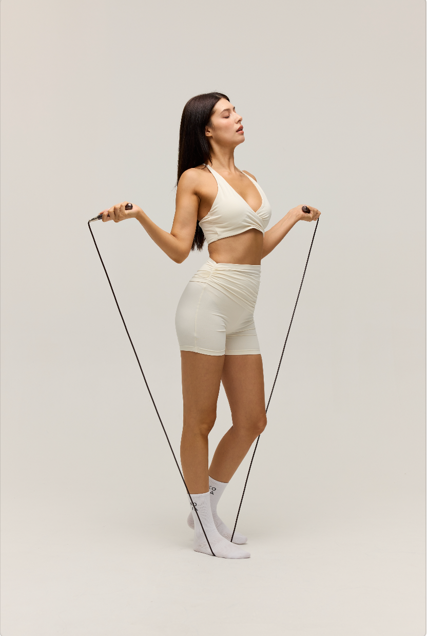 SCULPT SHORTS 4'' | SANDY WHITE